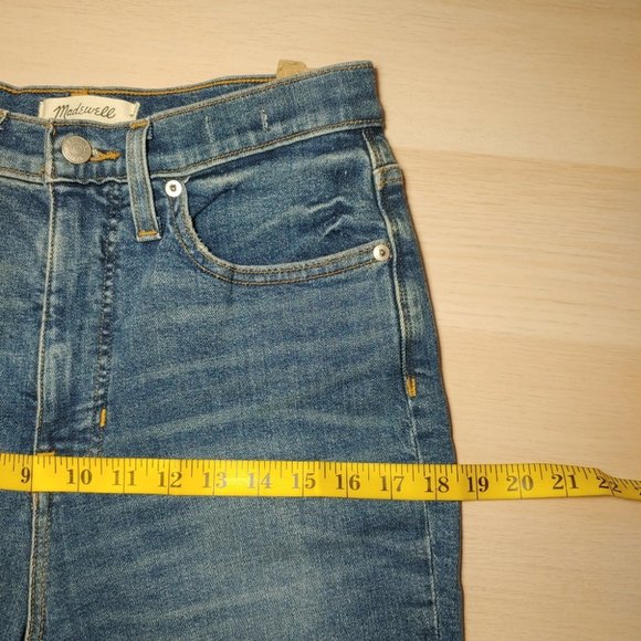 NWT MADEWELL The mom stretch comfort edition high waist jeans - Picture 11 of 16
